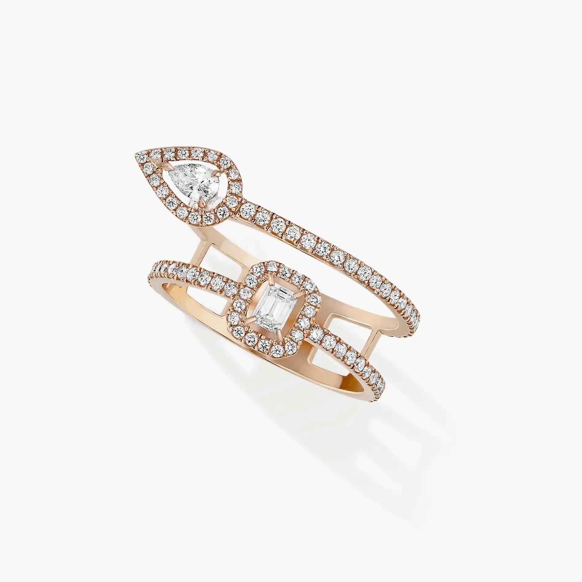 Messika リング マイ ツイン 二連 2X0.10CT