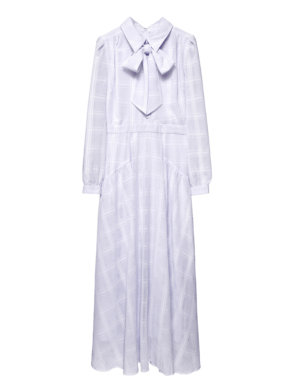 EmiriaWiz Sheer check flare one-piece