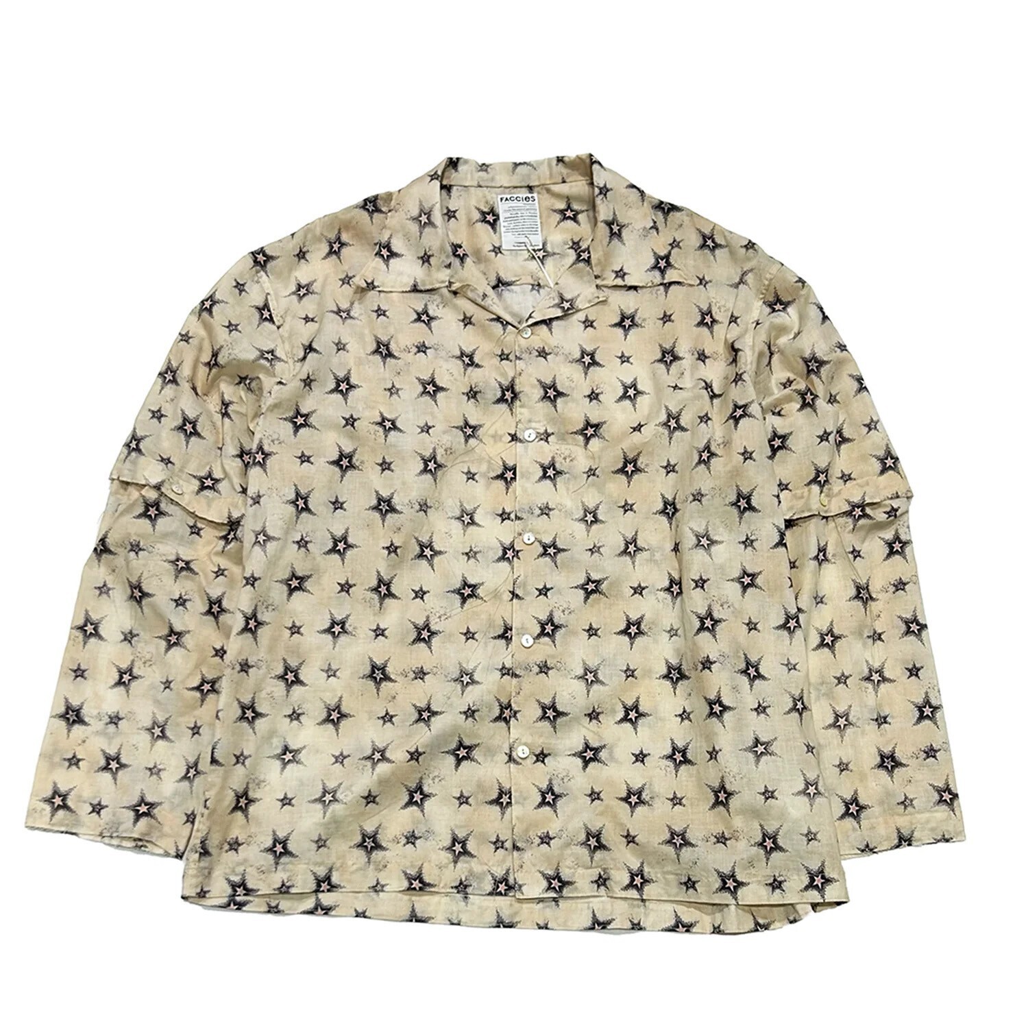 FACCIES Twinkle Star textile Detachable sleeves SH(BEIGE)