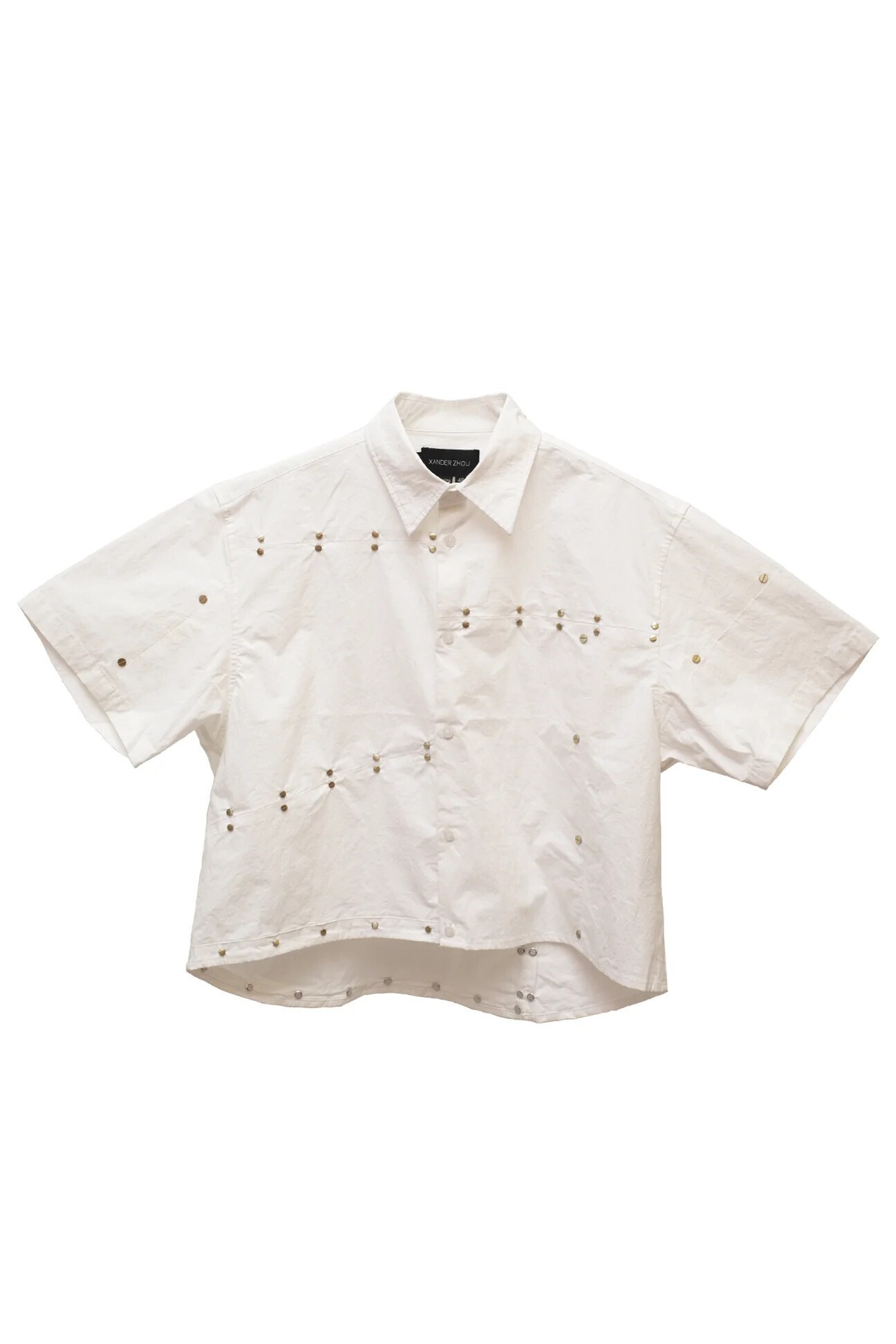 Xander Zhou Rivet Short-sleeve Shirt
