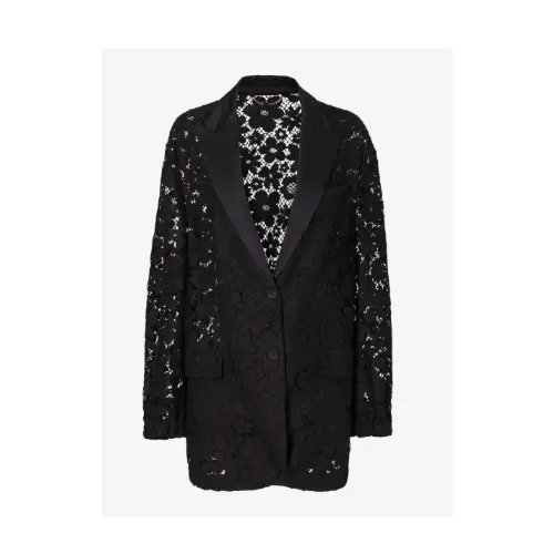 FENDI ブラック レース ジャケット