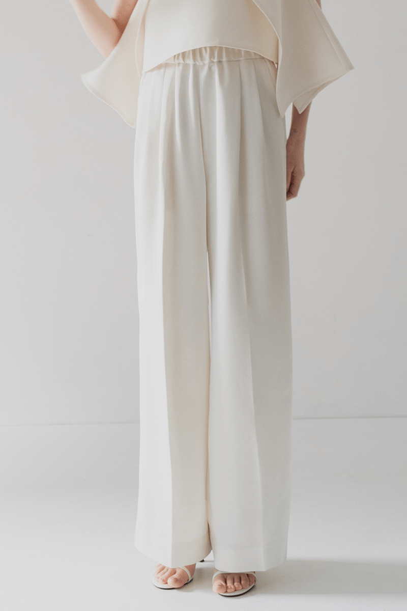 maison de Dolce. luxs pants/ivory