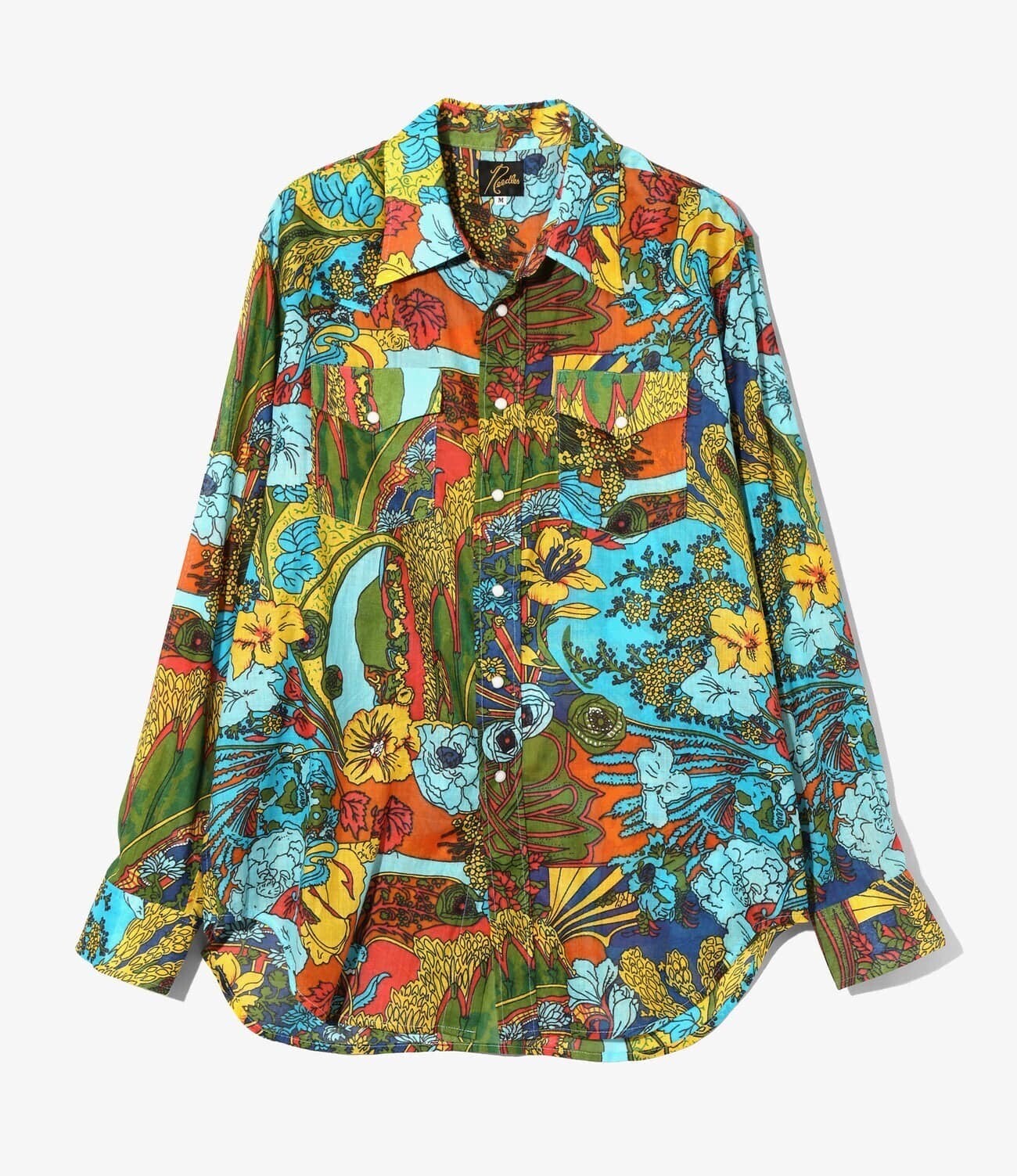 NEEDLES WESTERN SHIRT - PRINTED COTTON LAWN / FLORAL