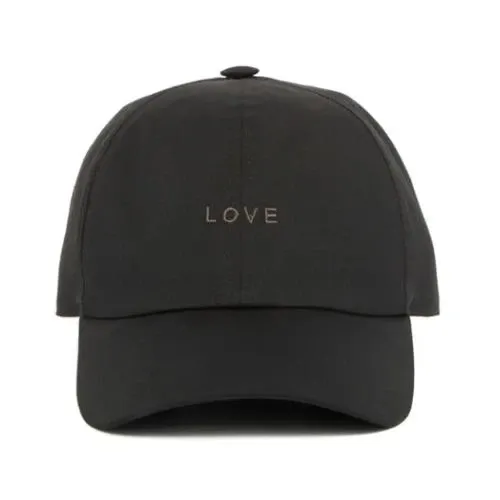 Rick Owens BASEBALL CAP / LOVE Embroidered Baseball Cap