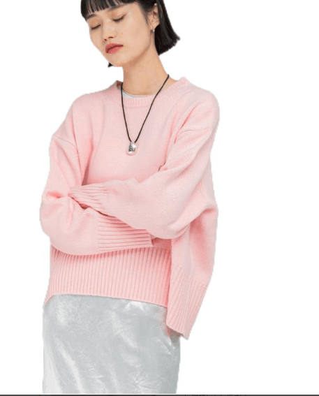 URBAN RESEARCH ROSSO エクストラファインシームデザインニット