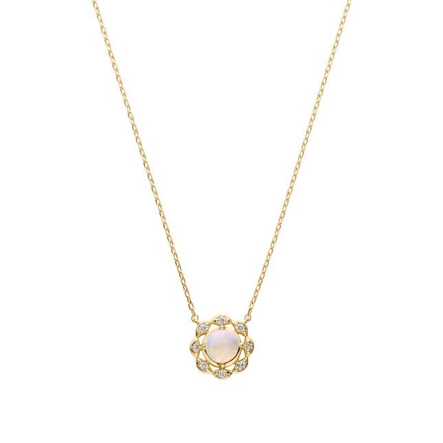Vendome Aoyama オパール ネックレス