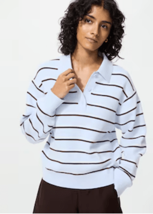 UNIQLO スムースコットンポロセーター