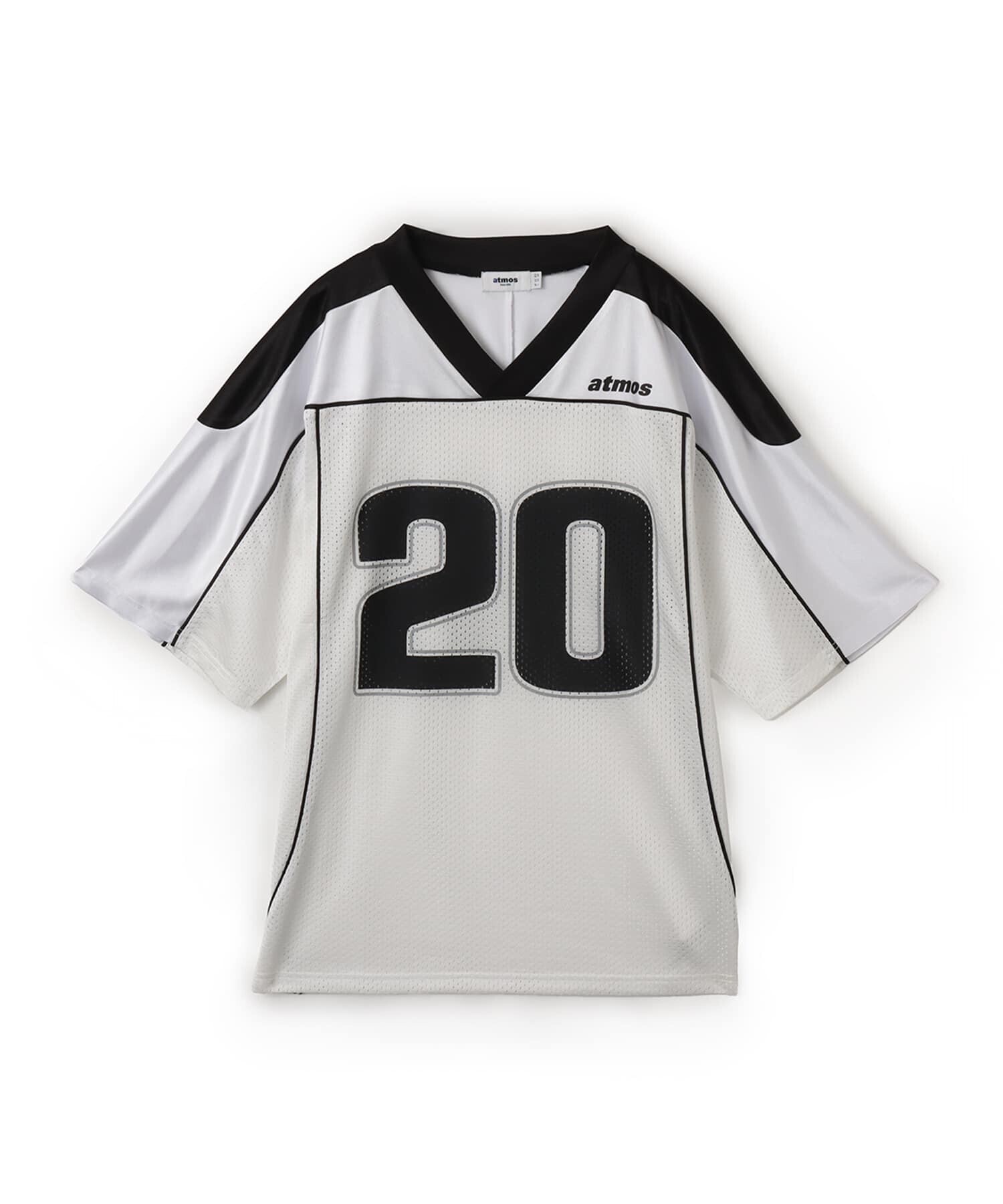 atmos Mesh Football Shirt WHITE