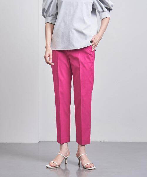 UNITED ARROWS P/C ドビー スリムパンツ