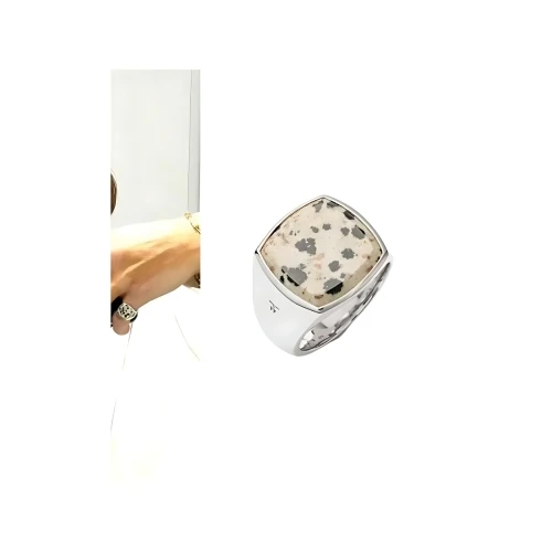 TOM WOOD cushion leopard ring