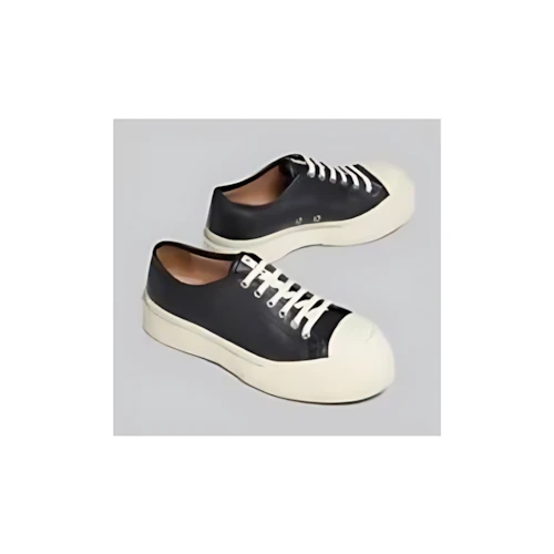 MARNI ブラック ナッパレザー製 PABLOレースアップスニーカー