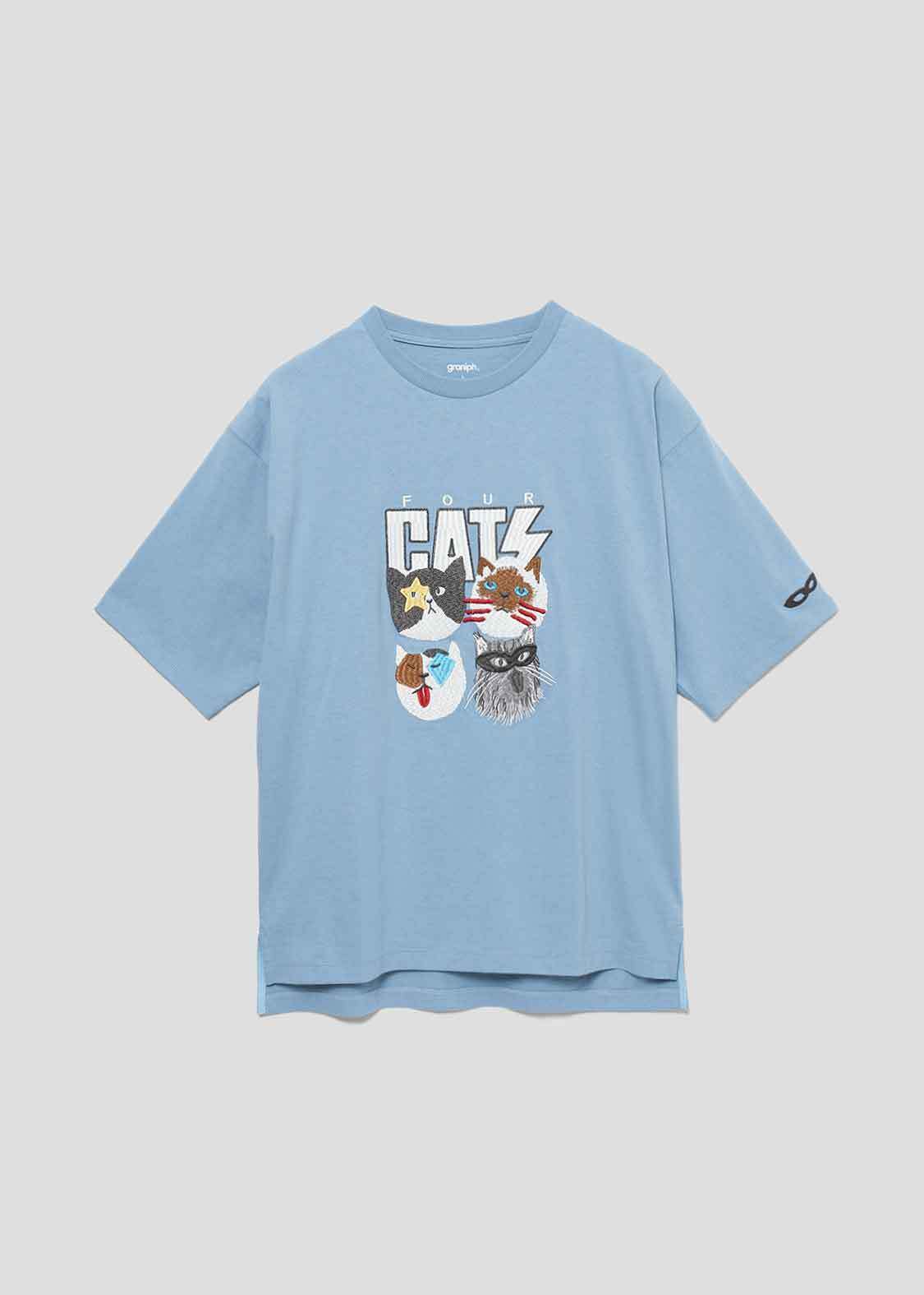 graniph ザ フォーキャッツ｜ビッグシルエットTシャツ