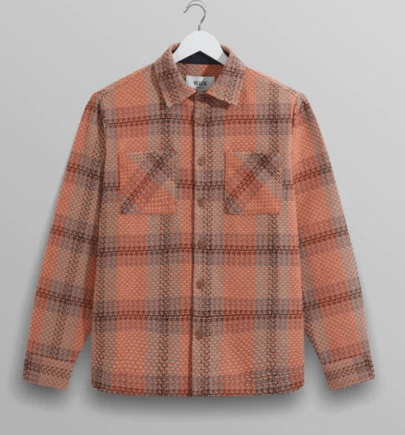 wax london WHITING OVER SHIRT