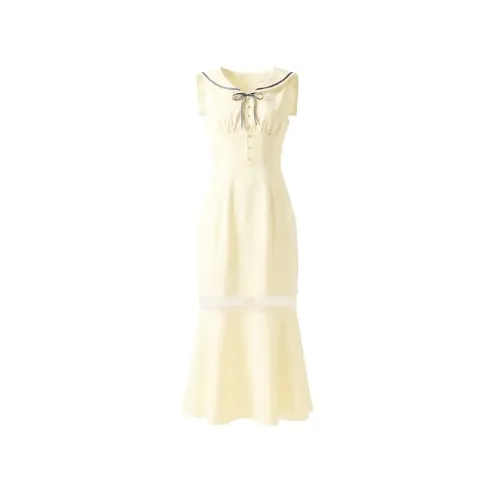 Rosé Muse Sailor collar mermaid dress