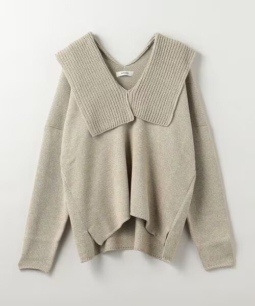 sulvam SAILOR COLLAR KNIT