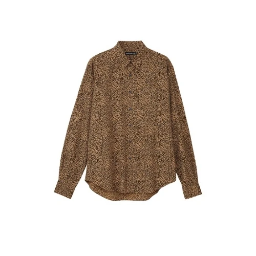 HYSTERIC GLAMOUR LEO柄 レギュラーカラーシャツ