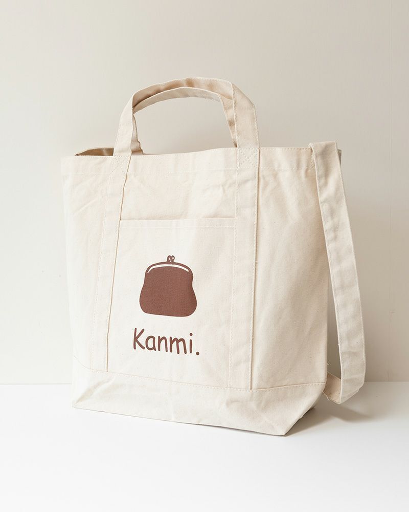 Kanmi. Kanmiコットンバッグ（がま口）