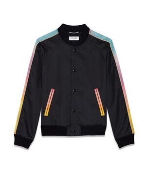 SAINT LAURENT パンサーサテンジャケット