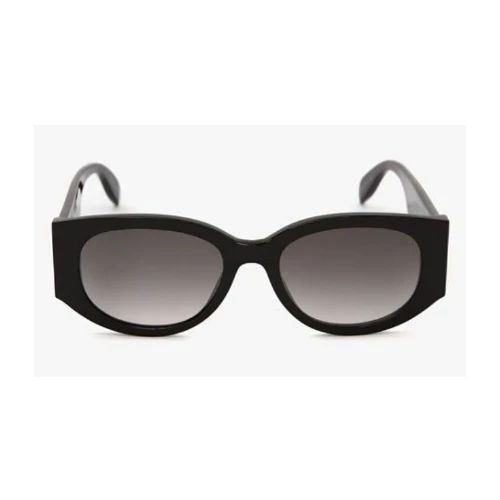 Alexander McQueen McQueenグラフィティ オーバルサングラス