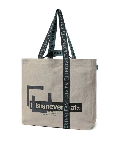 thisisneverthat® TNT x RAMIDUS TOTE BAG (L) Gray