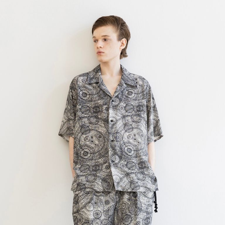ETHOSENS Printed SS Shirt