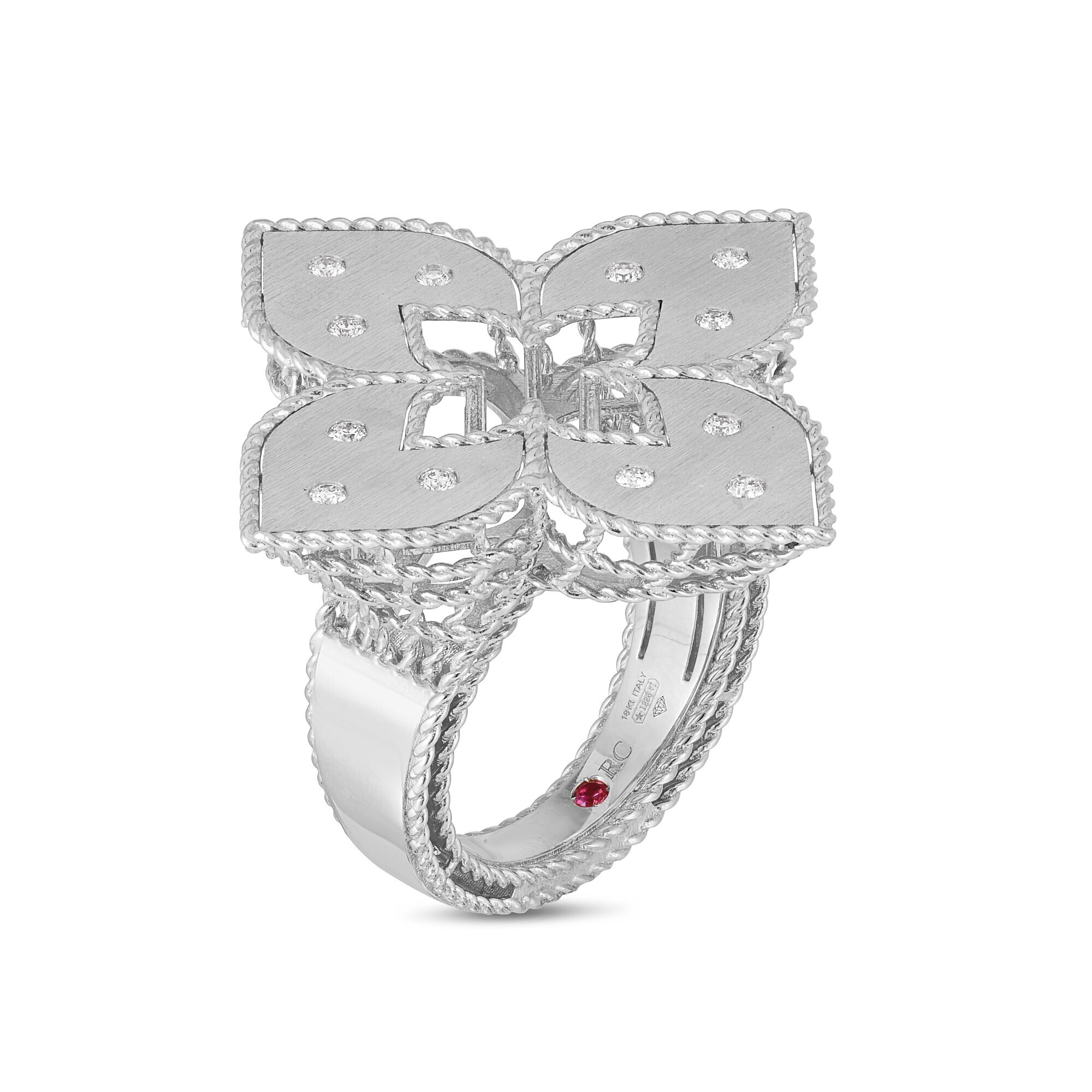 Roberto Coin VENETIAN PRINCESS ANELLO WITH DIAMONDS