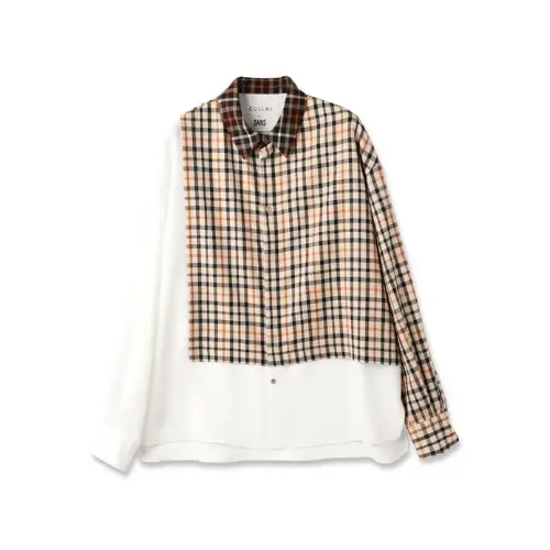 CULLNI CULLNI for DAKS LONDON Asymmetrical Layered Shirt