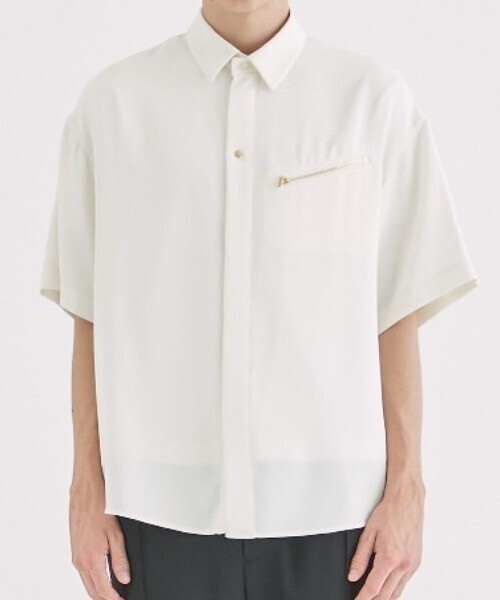 CULLNI STUDIOUS別注 New Standard ZIP S/S SHIRT