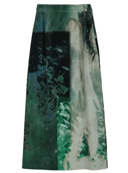 AMERI VINTAGE Silvia Conde Olivan×Ameri VELOUR SKIRT