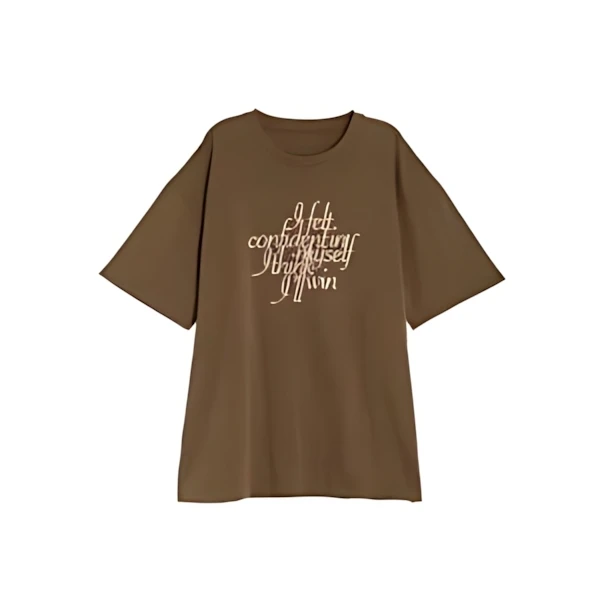 CALNAMUR FRONT MESSAGE TEE