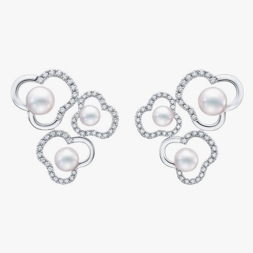 TASAKI チャンツ ダイヤモンド パヴェ イヤリング
