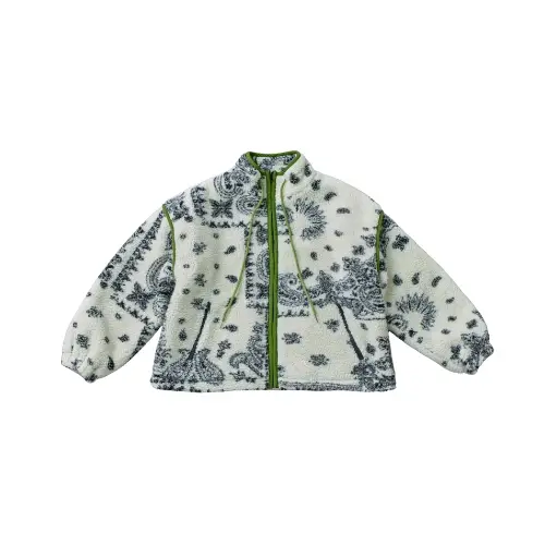 Torico Paisley Boa Jacket