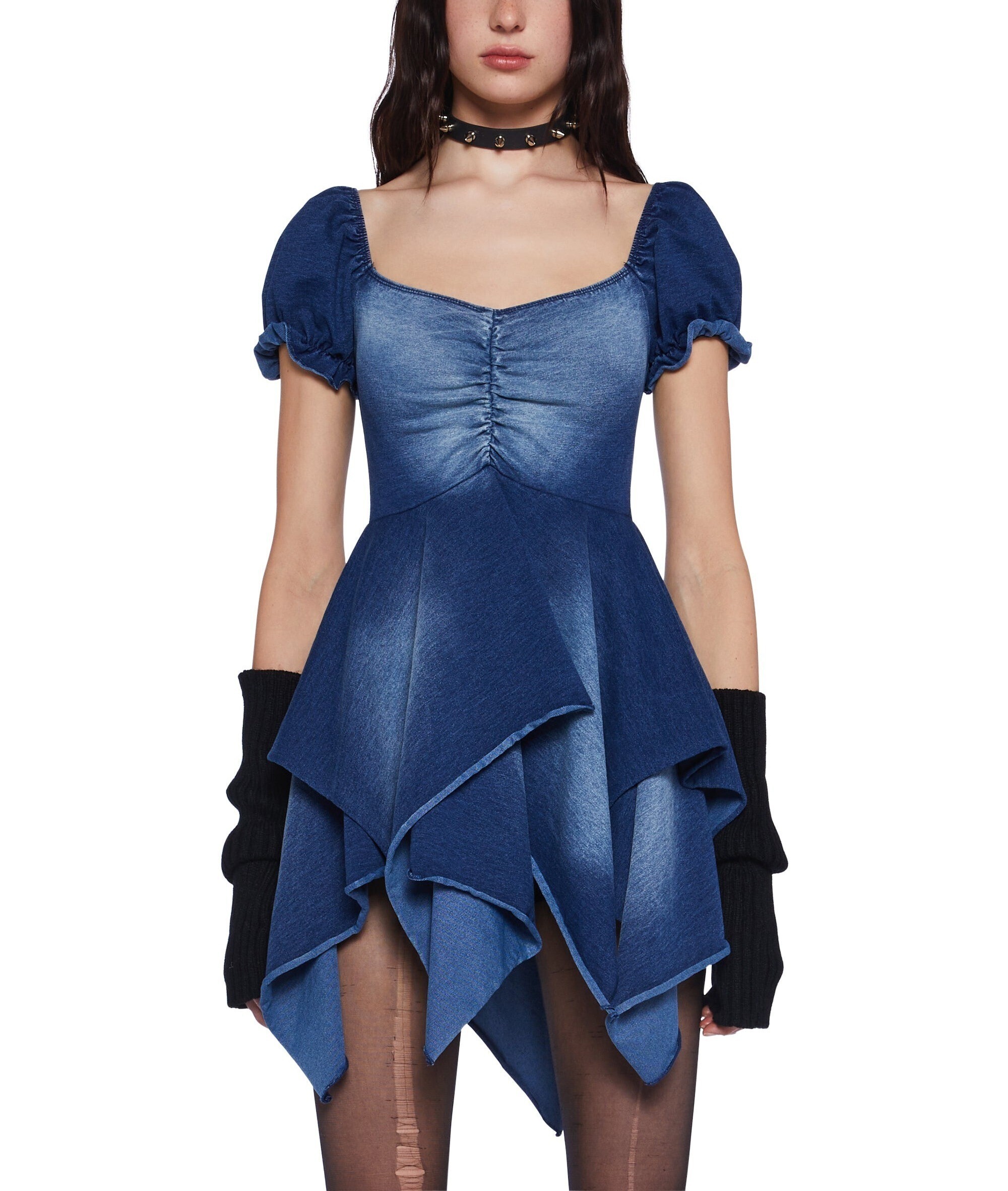 Current Mood Chasin' Rainbows Mini Dress