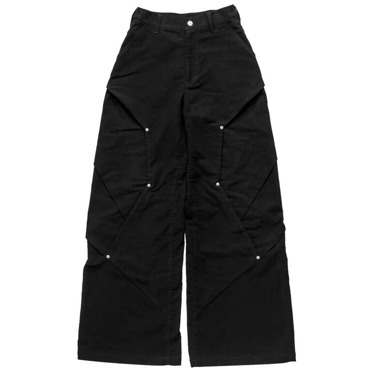 BASICKS 3D Double Knee Trousers / ダブルニー トラウザーズ (ブラック)