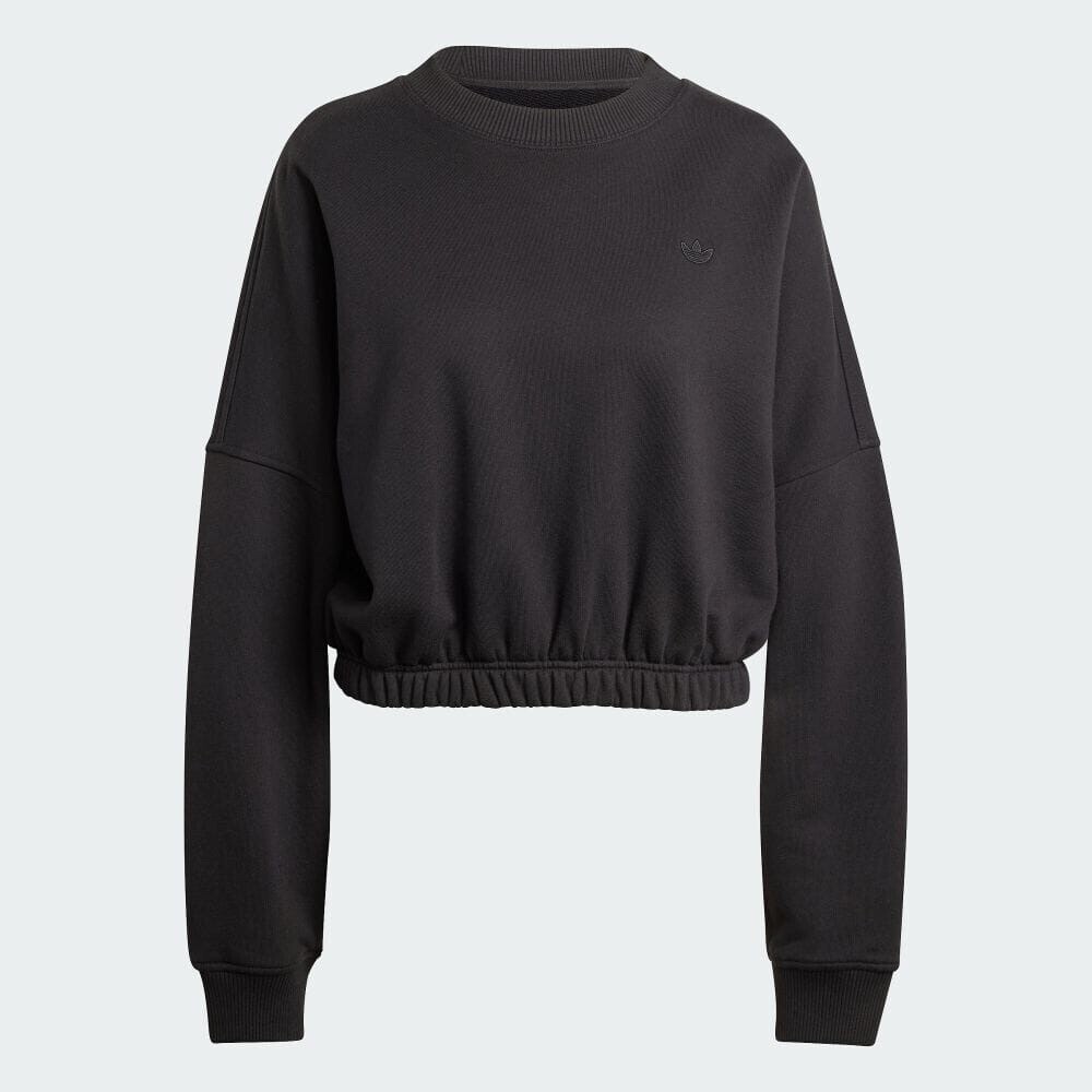 adidas プレミアム エッセンシャルズ オーバーサイズスウェット