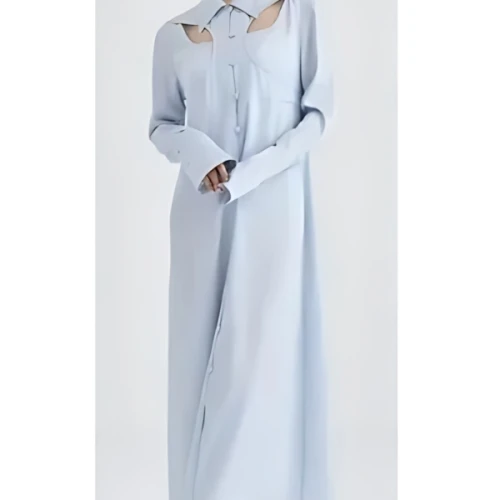 FETICO 別注 CUTOUT SATIN DRESS