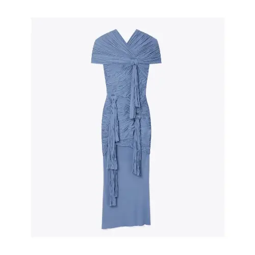 Tory Burch KNOTTED VISCOSE DRESS