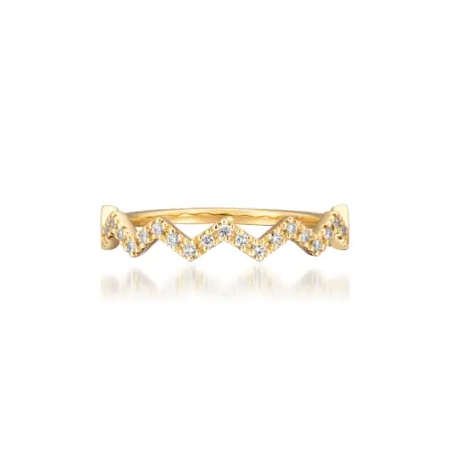 Star Jewelry K18 リング DIAMOND RING