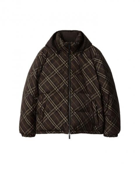 BURBERRY リバーシブル チェック ダウンジャケット