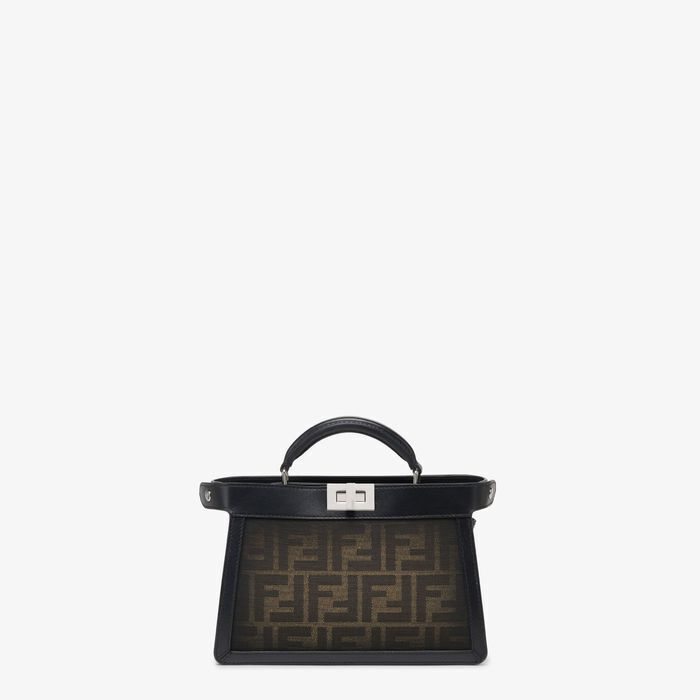 FENDI ピーカブー ISeeU エックスクロス ブラウン FF バッグ