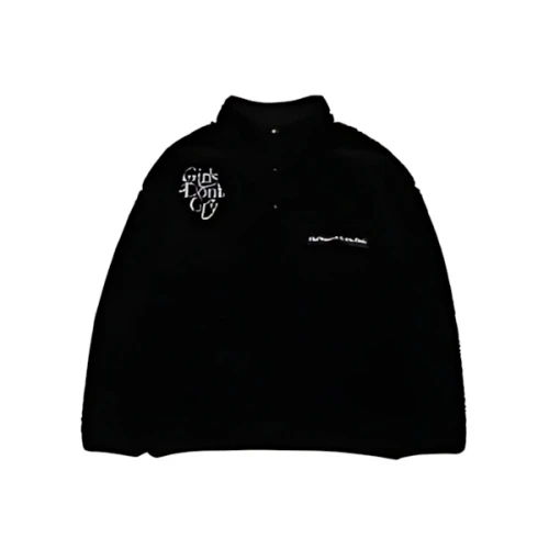 HUMAN MADE × Girls Don’t Cry fleece jacket "Black"