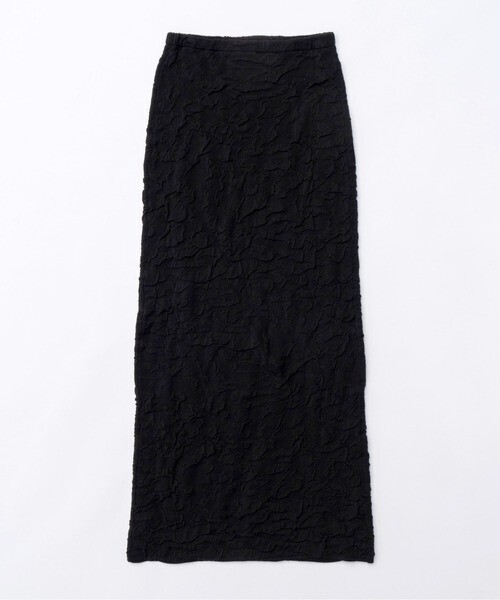 MAISON SPECIAL Bumpy Knit Tight Skirt