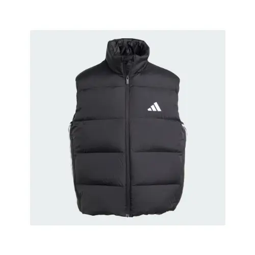 adidas エッセンシャルズ クライマウォーム スリーストライプス パファー ダウン ベスト