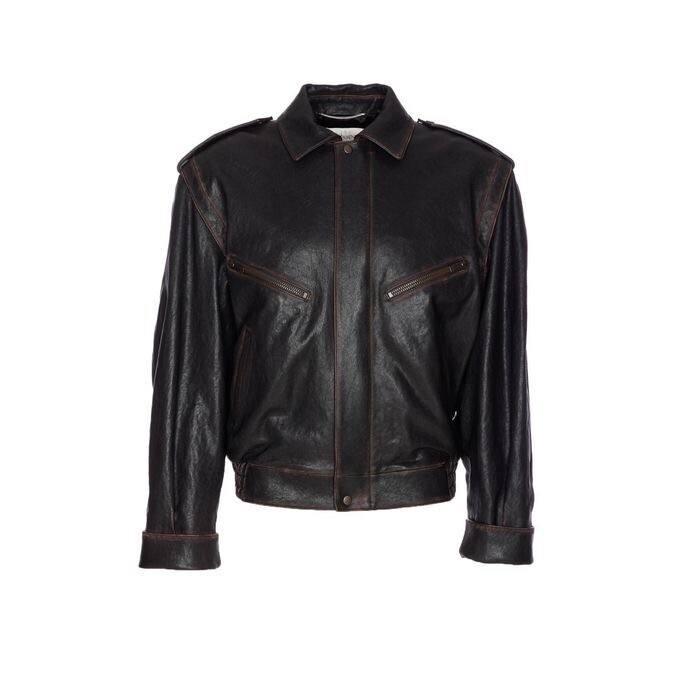 SAINT LAURENT LEATHER JACKET