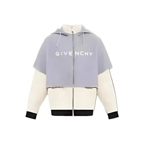GIVENCHY レイヤード ジップ フーディ
