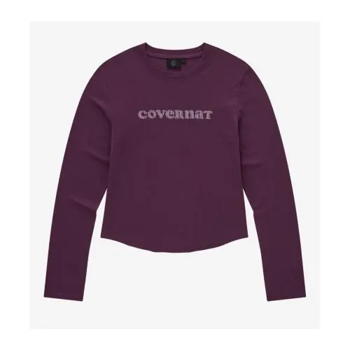 COVERNAT Cooper Logo Long Sleeve Purple