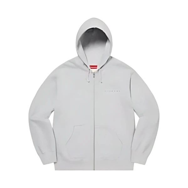 Supreme Globe Zip Up Hooded Sweatshirt