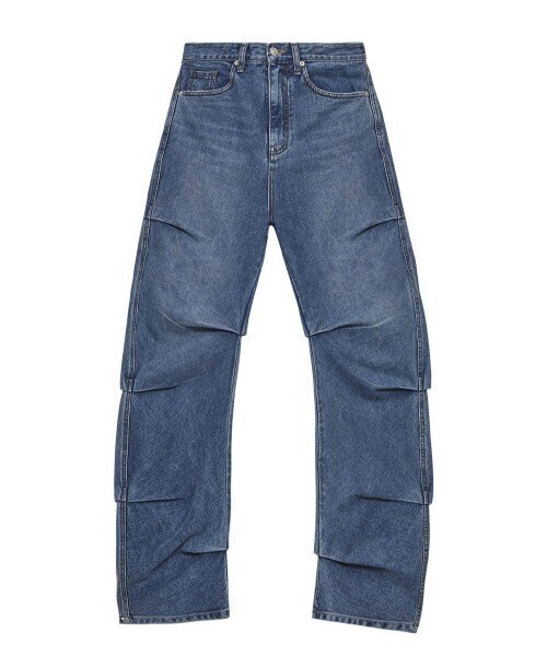 INSTANTFUNK Shirred jeans デニム
