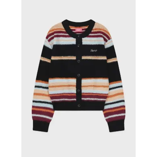 SINOON Mix Stripe Cardigan