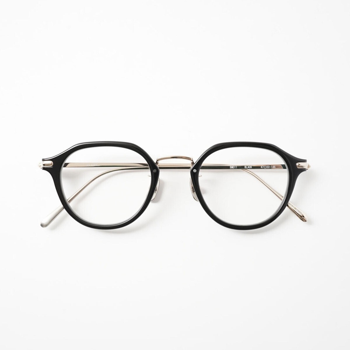 BLANC.. ［BM011 BLACK2/CLR 47□22］メガネ